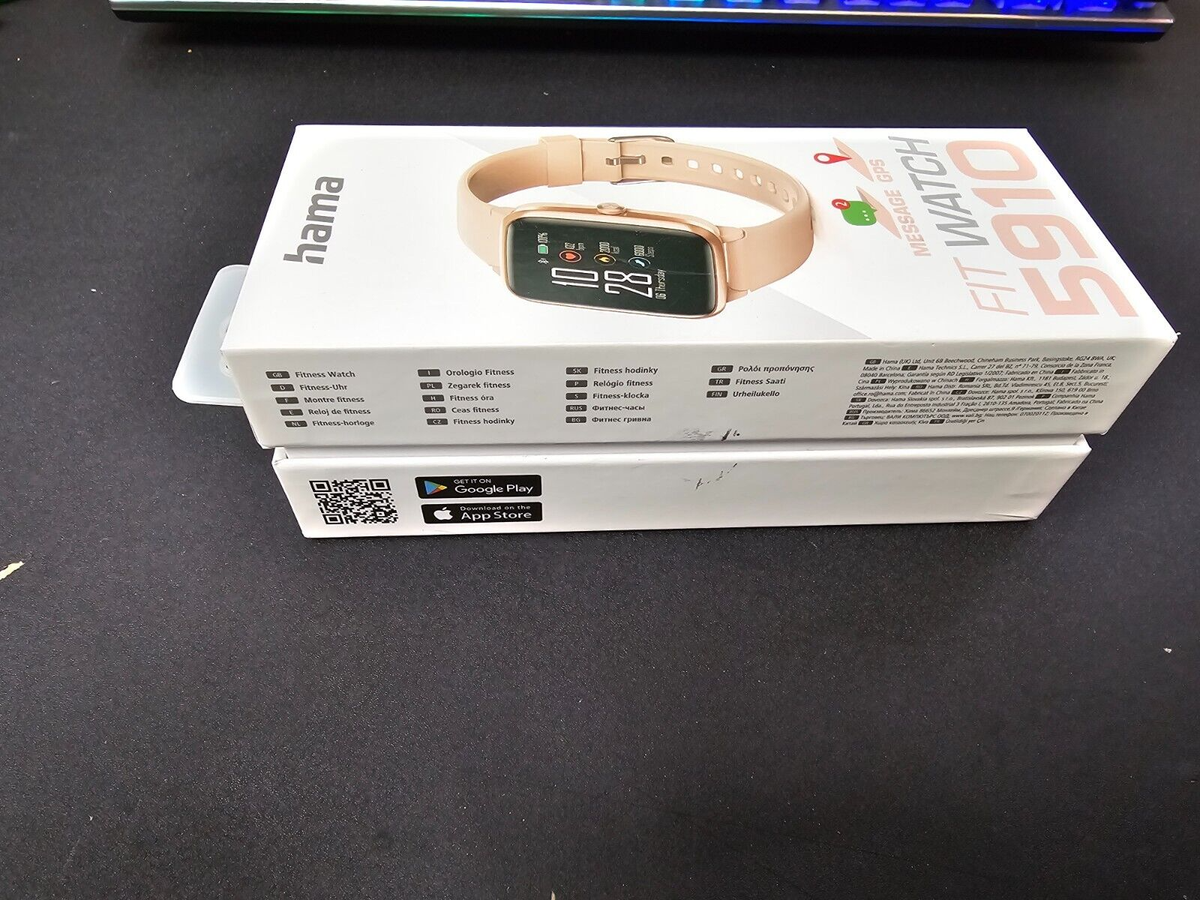 Hama Smartwatch Amazing Fit Uhr HAMA Fit Watch 5910 GPS Waterproof