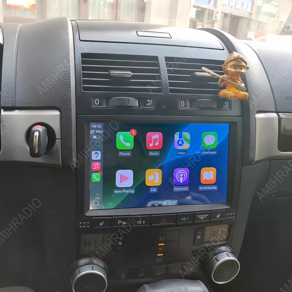 Radio estéreo de coche de 9" para VW Touareg 2003-2010 32G RDS SWC Android 15 Carplay GPS Foto 3 de 4
