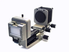 OLYMPUS OM AUTO BELLOWS + Slide Copier + Double Cable Release
