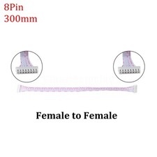 Lot JST-XH2.54mm Pitch Connector Cable Wire Female to Female 8PIN 300mm/30cm