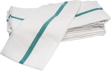 100 Cotton Barber Towels 15"X26" for Salon, Spa, Barber Shop - 12 Pack