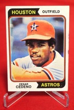 Cesar Cedeno 1974 Baseball Card TOPPS #200 VG