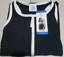 SAGE Ladies' Active Dress with Shorts, Black, Large