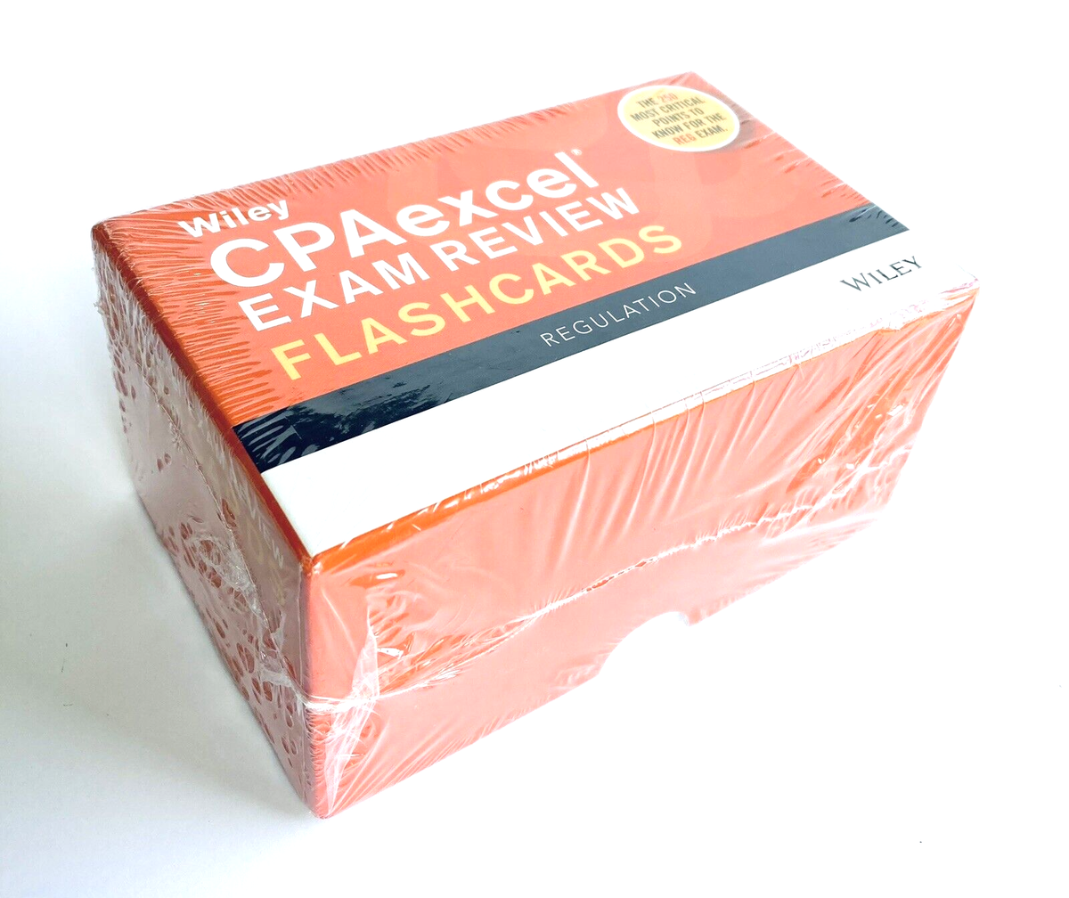 Wiley CPAexcel Exam Review Flashcards - Regulation | eBay