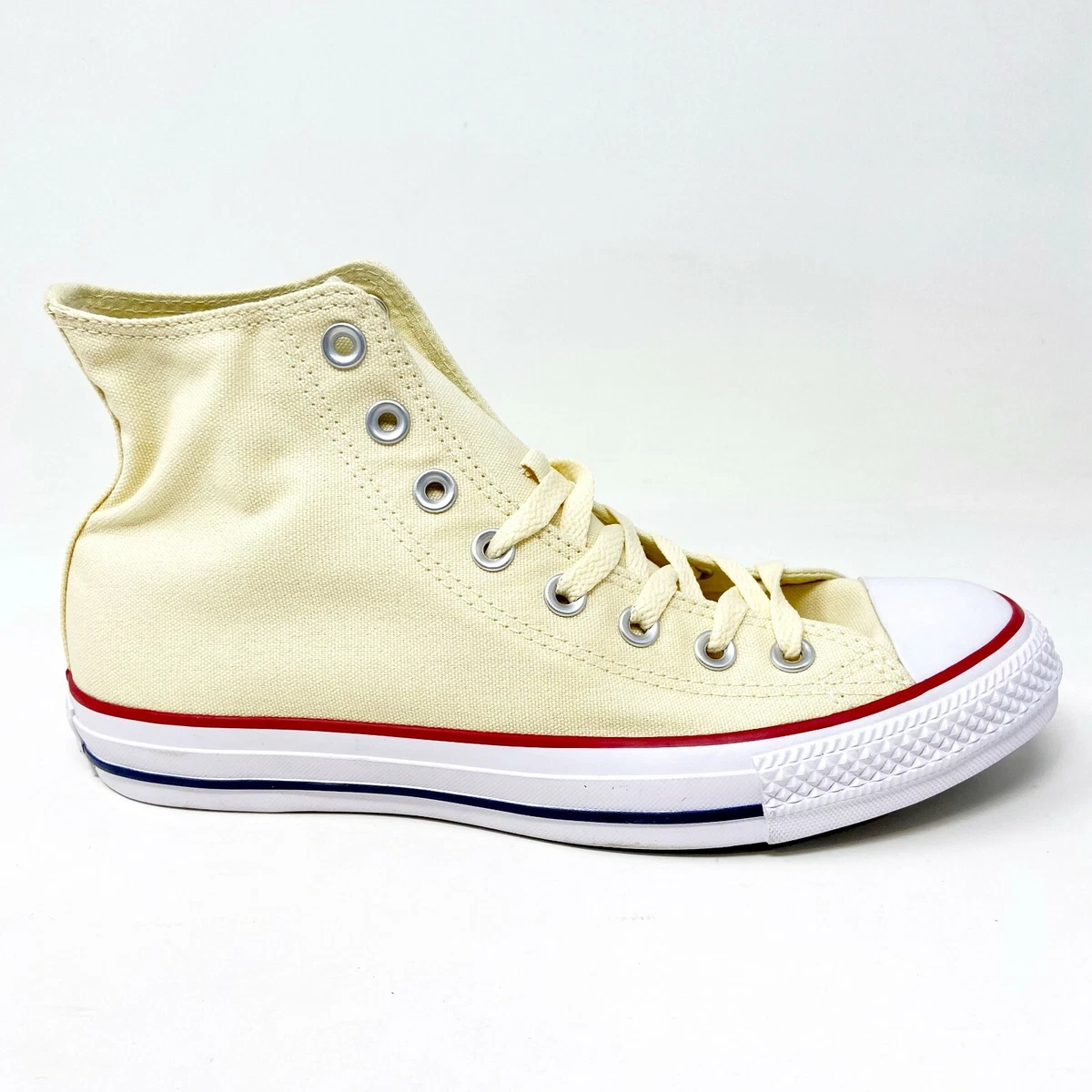 鍔 getuigenis satire Converse All Star Hi Natural White Womens Casual Sneakers M9162 | eBay