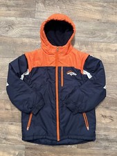 NFL Denver Broncos Youth Insulated Puffer Jacket Size 10/12