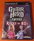 Guitar Hero Encore Rocks the 80s Sony PlayStation 2 ps2 Activision Harmonix