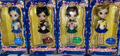 Pullip doll lot scouts Sailor Mercury Uranus Jupiter Pluto Groove Jun Planning