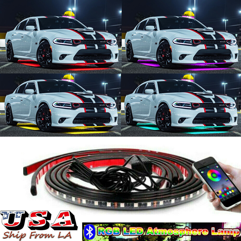 RGB LED Underbody Chassis Atmosphere Neon Light For Dodge