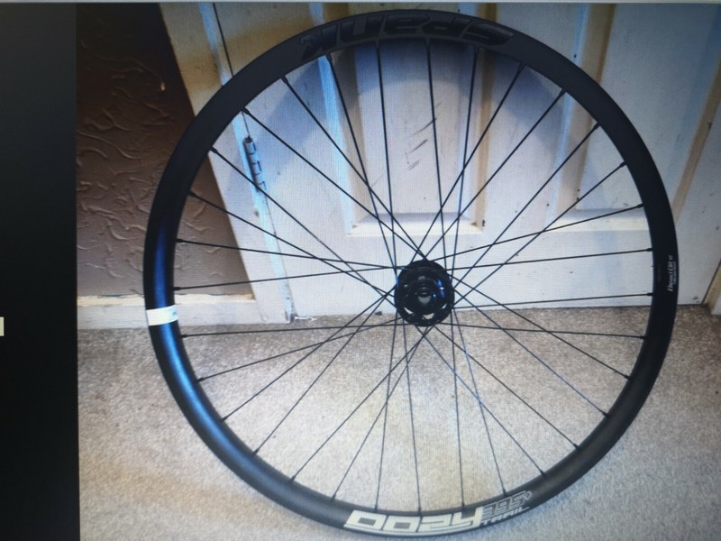 27.5 650B FRONT SPANK OOZY TRAIL 395 HANDBUILT TUBELESS BOOST 110X15