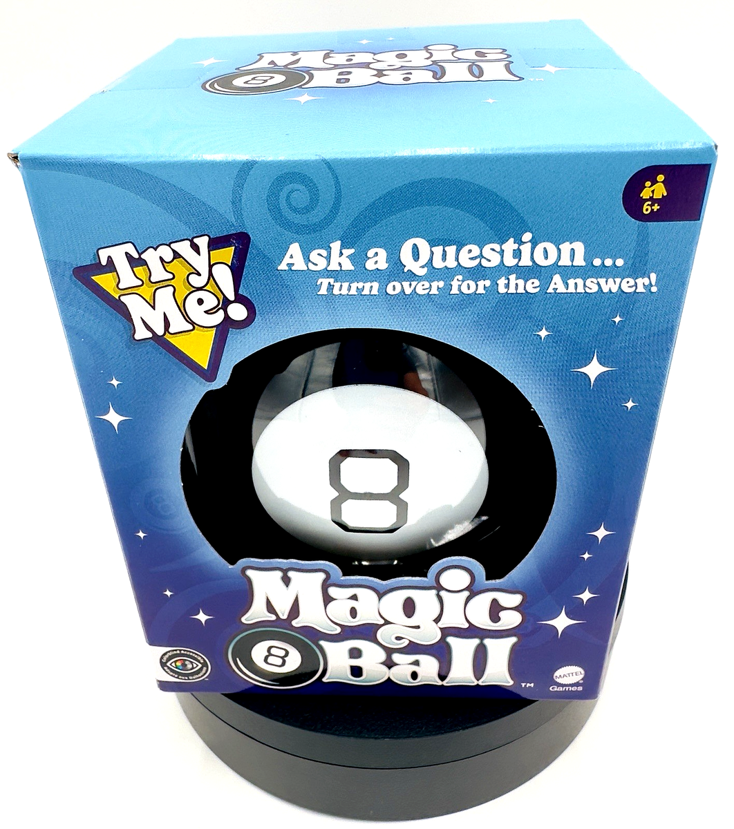Classic Mattel Magic Ball Toy Vintage Game Fortune Teller Kids