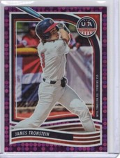 James Tronstein 2024 Panini Stars & Stripes PURPLE Parallel 63/99 Card #10