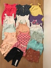 Carter's, Jumping Beans, Others Infant Girls CLothing Lot of 17 Size 6 Months