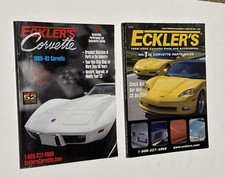 Ecklers Corvette Parts And Accessories 2005 And 2014 Two Catalogs