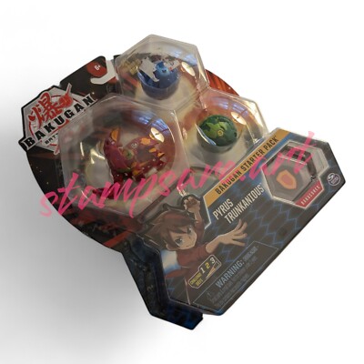 Bakugan Battle Planet Starter Pack Pyrus Trunkanious New | eBay