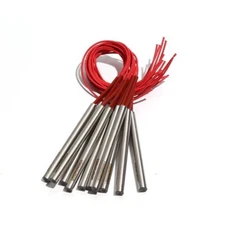 10Pcs Electric Heating Pipe Cartridge Heater Resistance Part 140-160mm Tubular