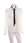 BASLER Bluse Schluppenbluse Schleife M weiß