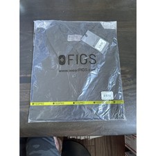 FIGS Women's Ella Scrub Polo L Black