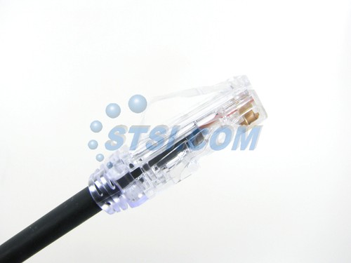 Panduit UTP28X3BL Cat6a 28awg Network Patch Cable, 3 Ft Black ~STSI - Picture 4 of 4