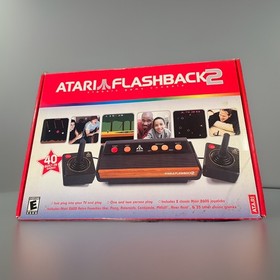 Atari Flashback 2 Arcade Games in 1 System Over 40 Games in Memory Video Console