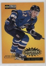 1997-98 Collector's Choice You Crash the Game Peter Bondra (vs Chicago) #C25 0q3