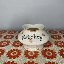 Holt Howard Pixieware Lipper & Mann Jolly Girls Ketchup Jar Pot Only