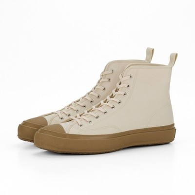 Moonstar FINE VULCANIZED HI BASKET NATURAL Made in Japan