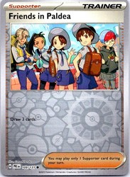 Friends in Paldea 109/131 Common Prismatic Evolutions Reverse Holo