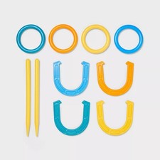 10pc Horseshoe Ring Toss Set - Sun Squad