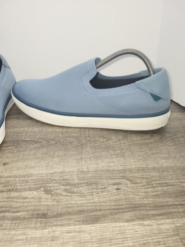 Vessi Boardwalk Slip-On Mens 11 Blue Comfort Lightweight Sneakers Shoes - Picture 2 of 10