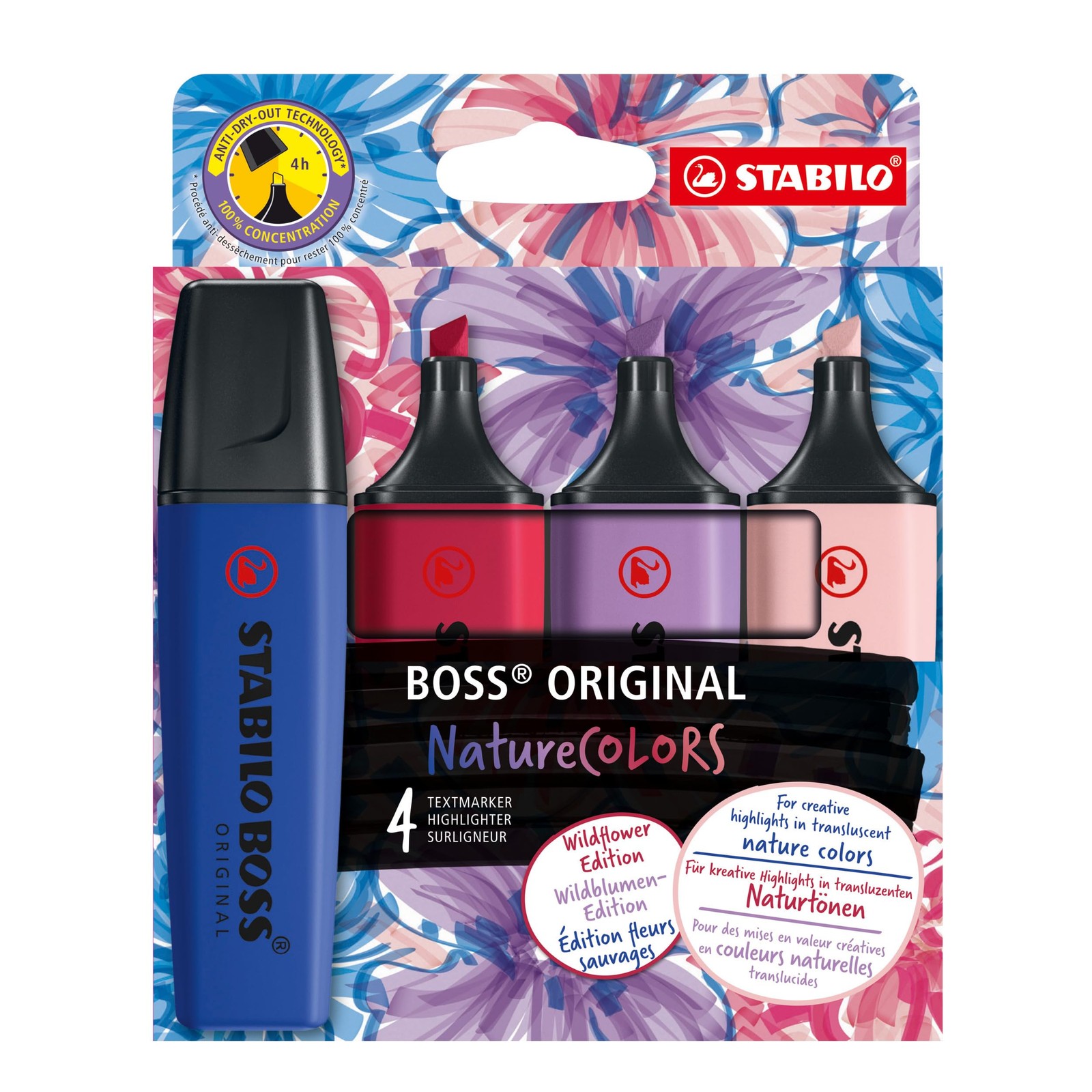 STABILO BOSS ORIGINAL - Evidenziatore - NatureCOLORS Wildflo