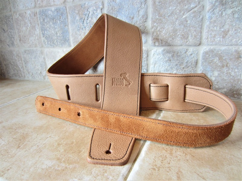 Guitar Bass Strap 2.5" Handmade USA Italia Leather Straps - NEW 2026
