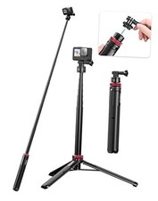 57in Extendable Selfie Tripod for Action Cameras - ULANZI Selfie Stick Tripod