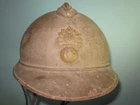 untouched WW1 French M15 Adrian helmet infantry casque stahlhelm casco 胄 1GM 1WK