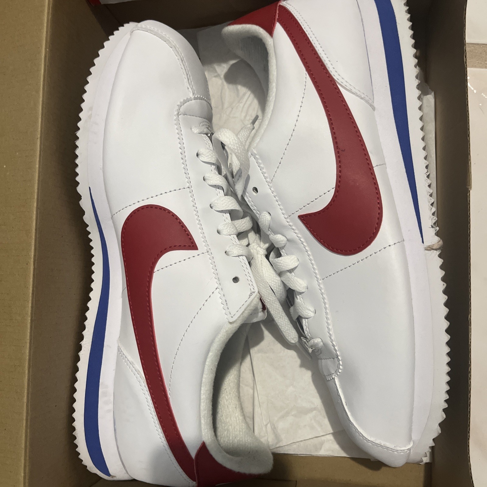 Cortez Basic Leather White/Varsity/Red - image 5