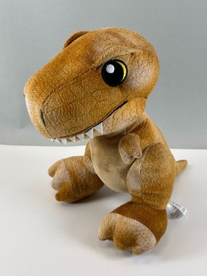 Jurassic World Exhibition Baby T-Rex Brown 9'' Plush Tyrannosaurus Rex Dinosaur