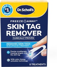 Dr. Scholl's Freeze Away Skin Tag Remover Kit, 8 ct   Completely removes...