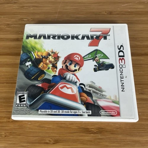 Mario Kart 7 Nintendo 3DS Complete CIB Game Cartridge Case Manual Tested