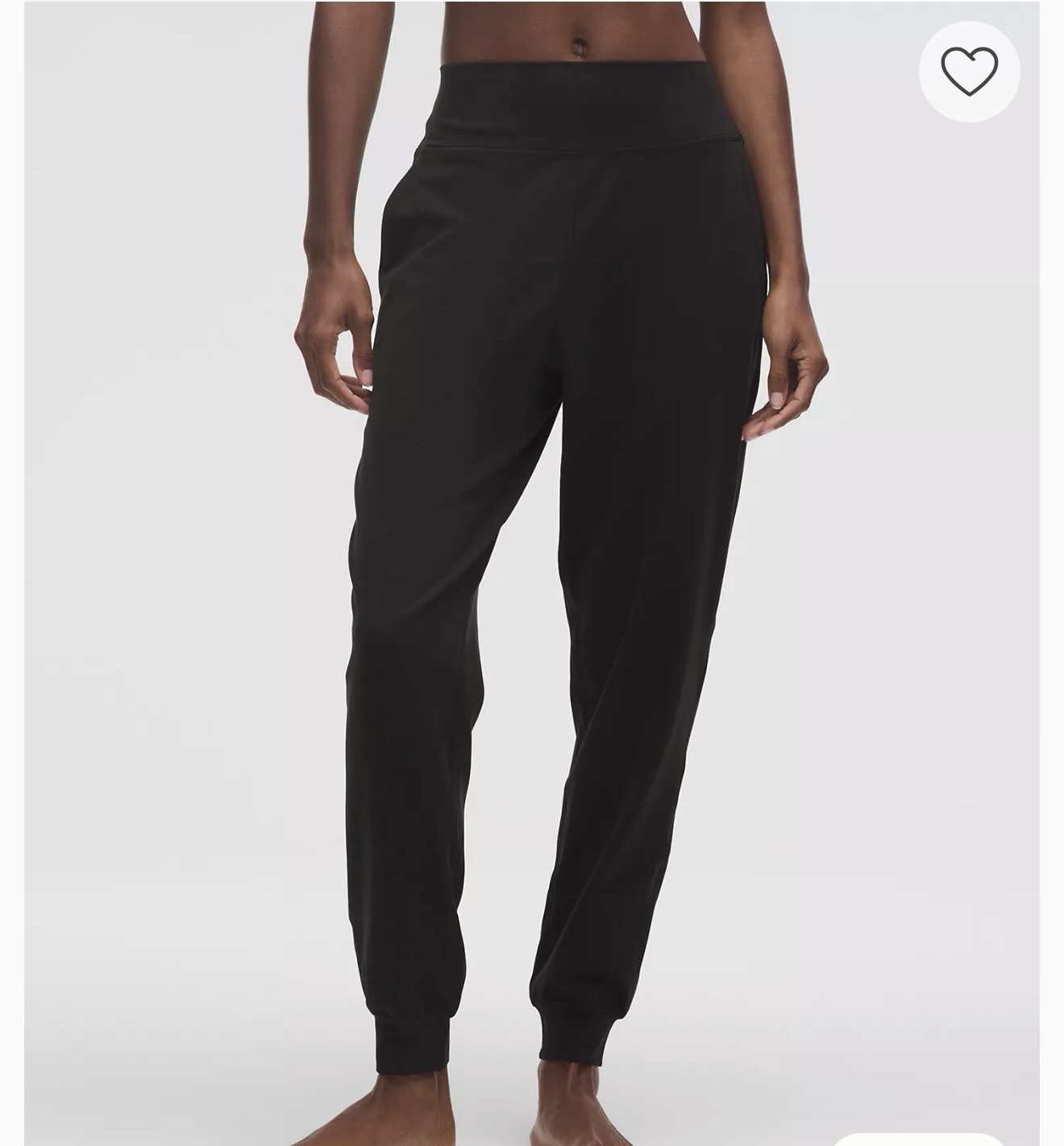 lululemon athletica Women’s Align Black Pull-On Jogger Pants w/ Pockets Size 6