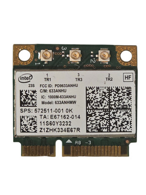 Intel Centrino Ultimate-N 6300 633ANHMW Half Mini PCIe WiFi Wireless Card Laptop