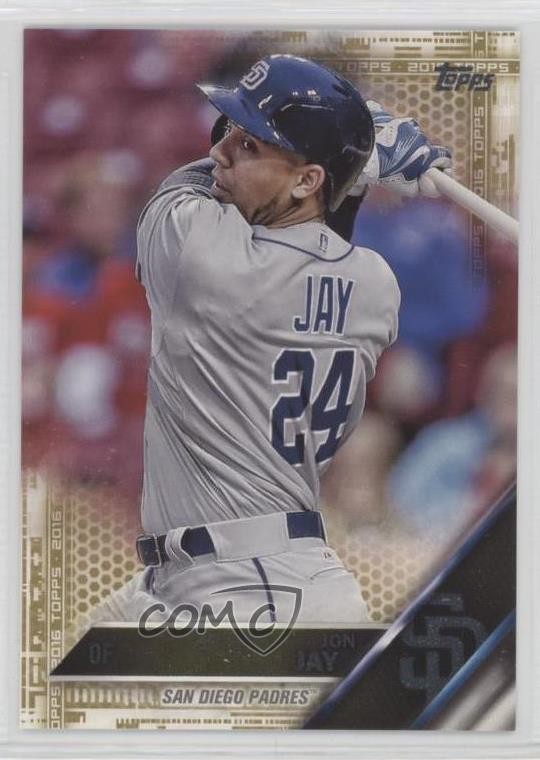 2016 Topps Gold 1212/2016 Jon Jay #385 uk2
