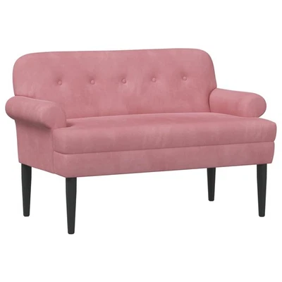 Canapé love seat avec capitonnage en boutons Velours Canapé deux places vidaXL v - Photo 1/4
