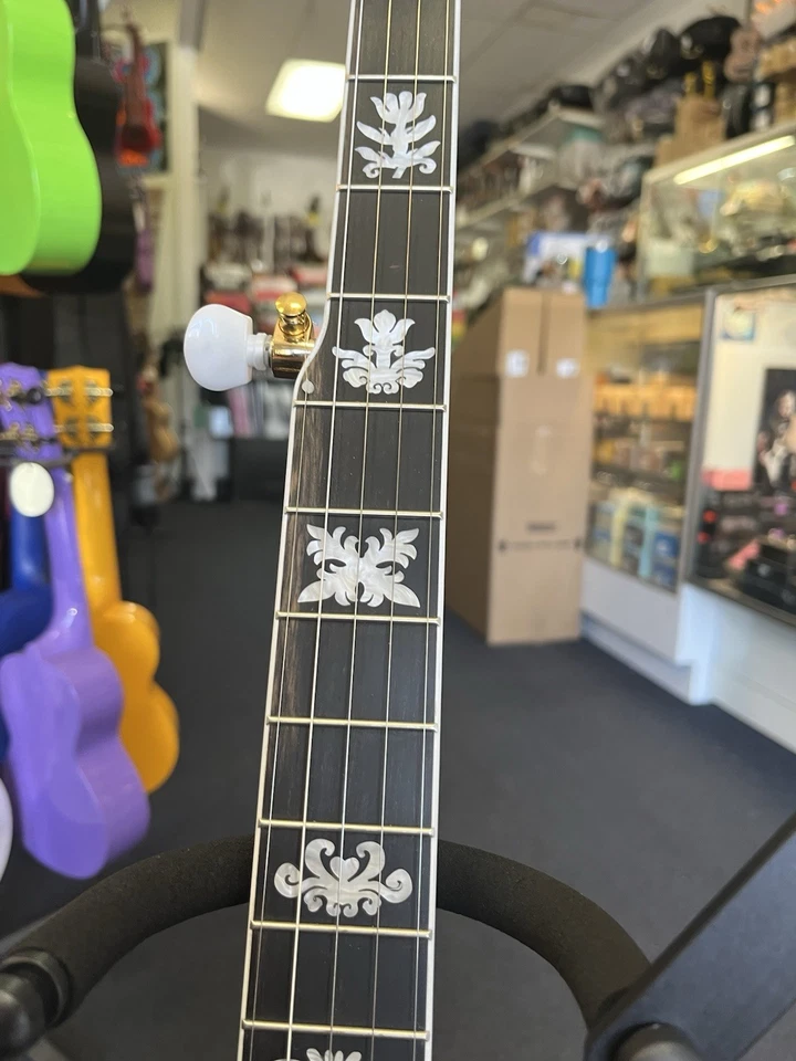 Washburn B17 5-String Banjo with Case - Image 3 of 4