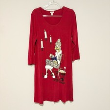 Chicos Y2K Fashion Girl Candle Night Gown Red size Small/medium