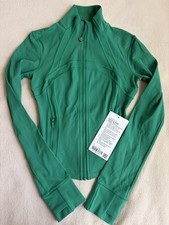 Lululemon Define Cropped Jacket Nulu Raceway Green Size 2