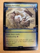 MTG 1x FOIL SHOWCASE Scrolls Lorien Revealed 511 Lord of the Rings Magic x1 NM