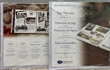 NEW Creative Memories 12x12 7 Page Protectors 7 White Pages New Not Complete