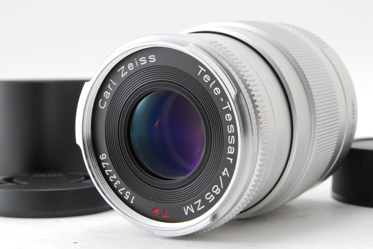 carl zeiss 85mm f4 zm tele tessar シルバー ZEISS Tele-Tessar T* 85mm f/4 ZM Lens (Silver) 1486-396 B&H