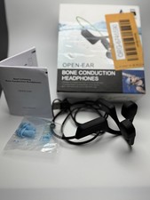 Pre-Loved Open Ear Bone Conduction Headphones Wireless Bluetooth
