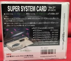 NEC PC Engine CD-ROM2 SUPER SYSTEM CARD Used